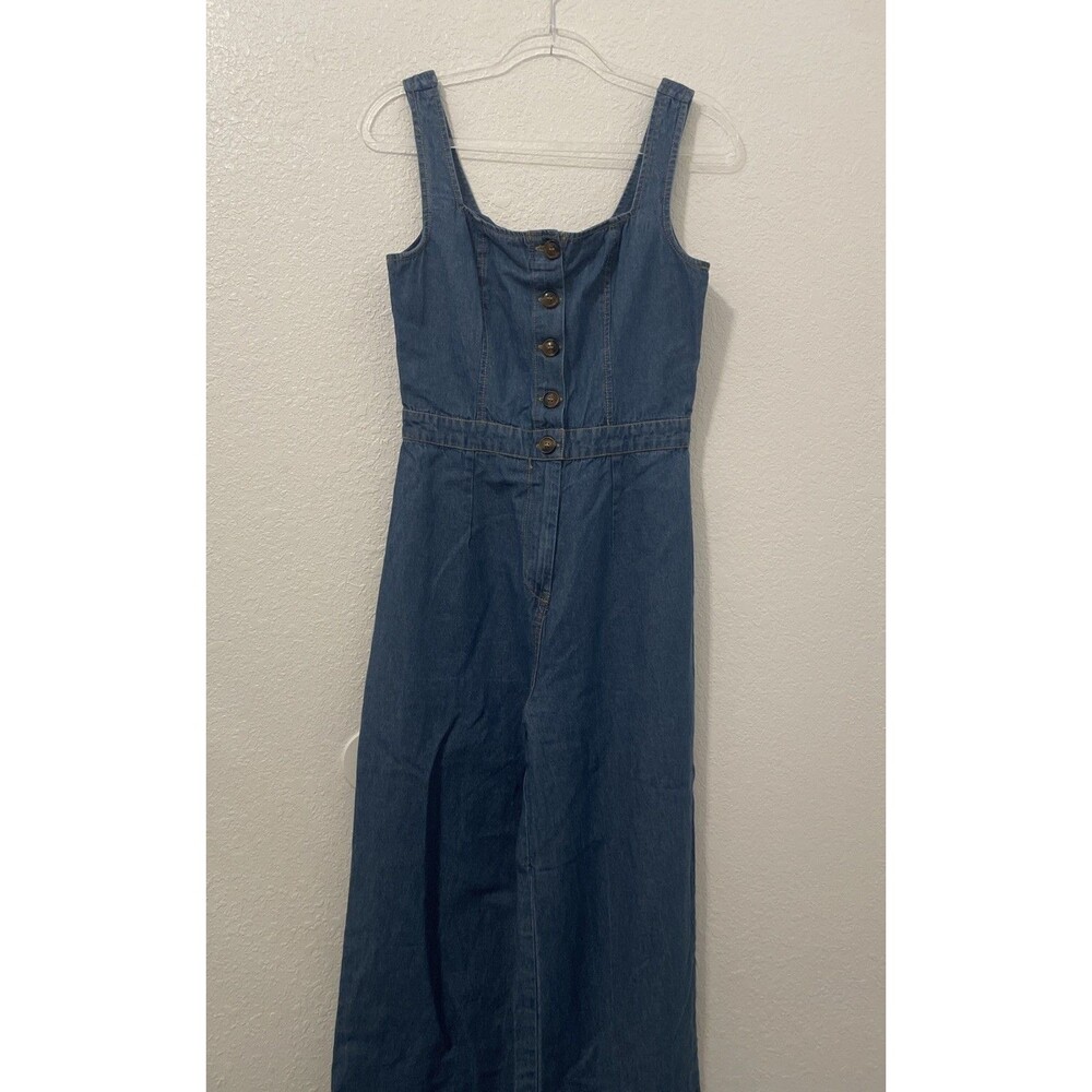 Sincerely Jules Womens Slouchy M Medium Casual Comfy Jumpsuit Cottagecore Easter